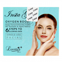 LUSTER Oxygen Facial Kit (New) Набор: Пенка для умывания, Скраб для лица, Массажный крем для лица, М