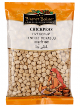 BHARAT BAZAAR White chickpeas Нут белый 500г