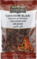 BHARAT BAZAAR Cardamom Elaichi Black Кардамон Черный 50г
