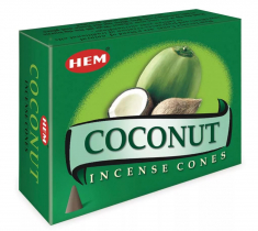 HEM Coconut Cones Благовоние конусы Кокос 10шт