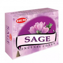 HEM Sage Cones Благовоние конусы Шалфей 10шт