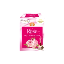 PATANJALI Aastha Rose Dry Dhoop Cones Благовоние конусы сухие Роза 20г