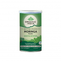 ORGANIC INDIA Moringa Powder Банка порошка моринги 100г