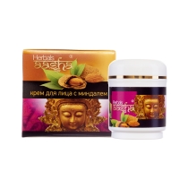 AASHA HERBALS Face cream with almonds Крем для лица с миндалем 50мл