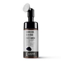 LUSTER Charcoal Sea Mud Foaming Face Wash Пенка для умывания с морской грязью и углём 100мл