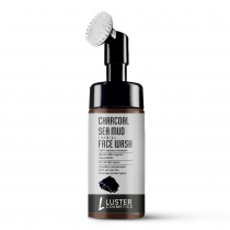 LUSTER Charcoal Sea Mud Foaming Face Wash Пенка для умывания с морской грязью и углём 100мл