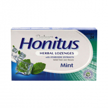 DABUR Дабур Хонитус (растительные пастилки) мята 24шт