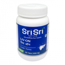 SRI SRI Liv-On Лив-Он для очищения организма, улучшения работы печени 60таб