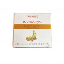 PATANJALI Swaran Kanti Cream Выравнивающий тон кожи крем для лица 15г