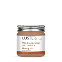 LUSTER Milk Chocolate Massage Cream Массажный крем для лица и тела на основе шоколадной эссенции 200