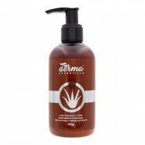 LUSTER True Derma Essentials Aloe Vera Body Lotion Увлажняющий и успокаивающий лосьон для тела с экс