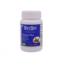 SRI SRI Turmeric Plus Whith Pepper Турмерик Плюс с черным перцем для укрепления иммунитета 60таб