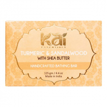 KAI ESSENTIALS Turmeric & Sandalwood Мыло Куркума и сандал Премиум с маслом ши 125г