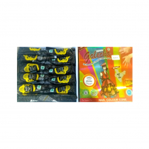 Golecha Henna for mehendi black Хна для мехенди для ногтей в конусе Черная 18г
