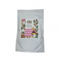 INDIBIRD Sandal Delight body powder Маска-скраб для тела Сандаловое Наслаждение 100г