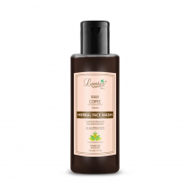 LUSTER Raw Coffee Herbal Face Wash Гель для умывания с молотым кофе и экстрактом шоколадного масла 1