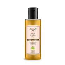 LUSTER Peach & Honey Harbal Face Wash Гель для умывания с экстрактом персика и мёдом 110мл